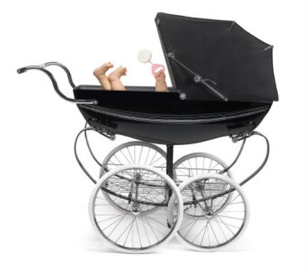 who invented the baby stroller